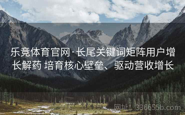 乐竞体育官网·长尾关键词矩阵用户增长解药 培育核心壁垒、驱动营收增长